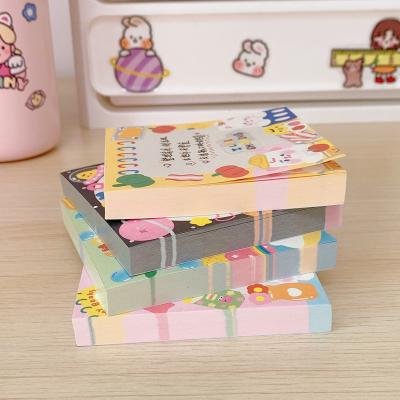 China Creative Transparent Memo Pads 50 Sheets PET Memo Pad Pointed It Sticky Notes Planner Sticker Notepad School Supplies Stationery for sale