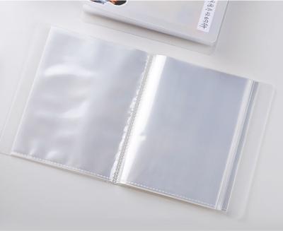 China Cheap Small 3x4 Inch Transparent Photo Album Maker Clear High Quality Plastic Spiral Pouch For Photo Album for sale