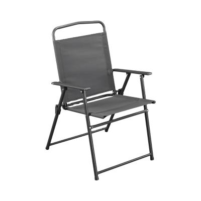 China Portable High Quality Outdoor Picnic Camping Customized Portable Steel Folding Chairs Foldable White Chair for sale