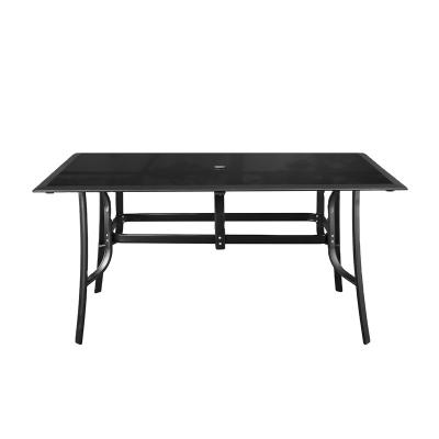 China Portable Outdoor Picnic Folding Camping Table Top Aluminum Portable Glass Table for sale