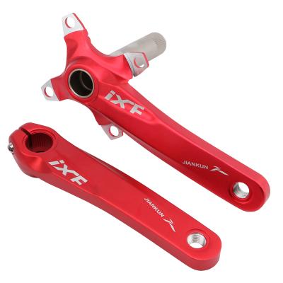 China Durable Bicycle Accessories 104BCD Turn MTB Bike IXF Arm Crank Chainring 170mm Aluminum Road Bicycle Crankset With Bottom Bracket for sale