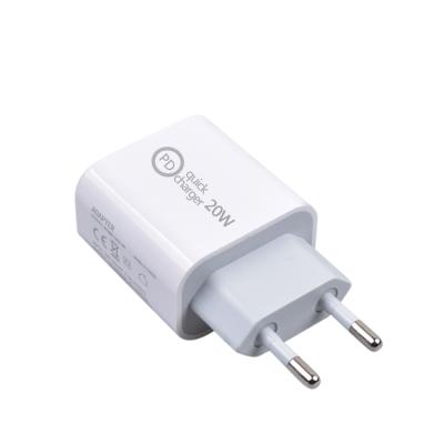 China Mobile Phone PD 20w Fast Charger USB Type C Mobile Phone Fast Charger For Mobile Phone for sale