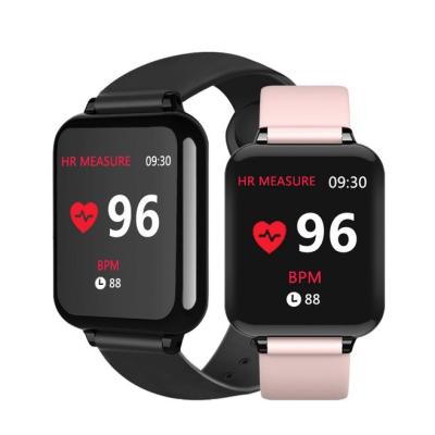 China Touch Screen Android Pedometer Wristband Smart Watch Band Heart Rate Fitness Sports Smart Watch for sale