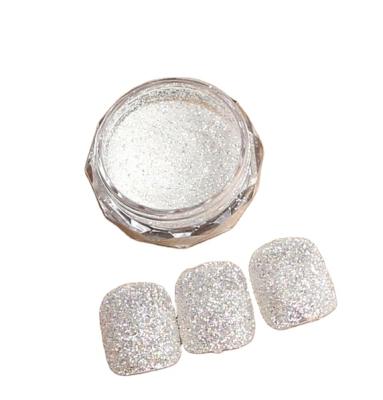 China Kinnco New Arrival Sea Salt Nail Art Decoration Manicure Nail Art Decoration Fairy Glitter Nail Art 9 Colors for sale