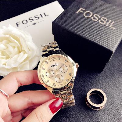 China Non-specific women sport kol saati brand logo watch and clock men's wristwatch gift set custom luxury jewelry gold quartz superior watches for sale