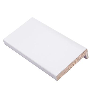 China Mold Make Solid Wood Gesso or MDF Heavy Duty Shower Door Window Jamb Frame for sale