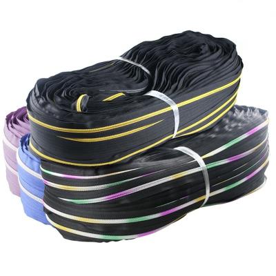 China Factory Price Custom 5# 8# 10# Long Chain Wholesale Nylon Zipper Rolls Viable For Bag Suitcase Nylon Zipper for sale