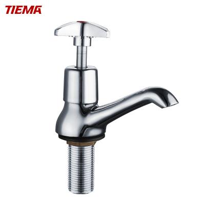 China Nice Design Traditional Quality TIEMA 1/2 Cold Water Nickel Plating Single Brass Bibcock for sale