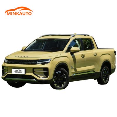 China Geely New EV 2022 New Energy Pickup EV Electric Cars DR6 Radar Cars Vehicles Made In China 4 Door 5 Seats Electric Truck 1 - 9s 5260*1900*1860mm for sale