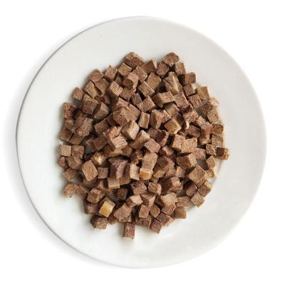 China Eco - Friendly Cubes In Good Quality Beef Liver Freeze Dried High Protein Dog Food Pet Food for sale