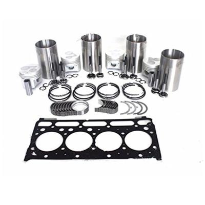 China Engine parts engine parts for kubota V2203 V2403 V2203-B engine parts piston 16423-21112 liner kit with sustaining valve seat guide and main gas for sale