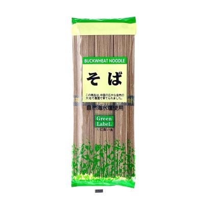 China Low-CARB Support Customization Japanese Style Soba Noodle Dried Buckwheat Noodle for sale