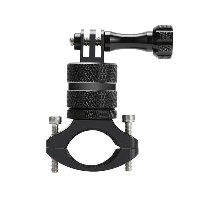 China 360 Degree Rotation Portable Bicycle Bike Handlebar Camera Mount Aluminum Mount with Screw for GoPros 10/9/8/7/6 for sale