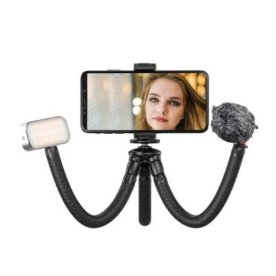 China Lightweight Hot Selling Mobile Phone Tripod Selfie Stick Detachable Tripod for Live Broadcast/Digital Camera for sale