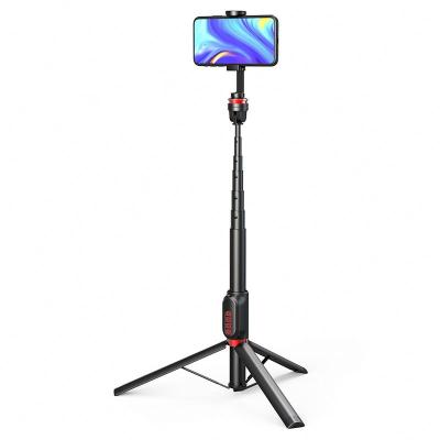 China 1.5M Foldable Extension All in One Long Compact Design Multifunctional Portable Tik Tok Live Stream Selfie Stick Tripod for sale