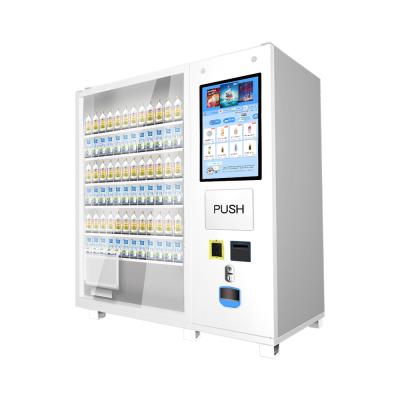 China S1 Subway Station Vending Machine With Touch Screen Vending Machine With Elevator For Vegetable Fruit Salad en venta