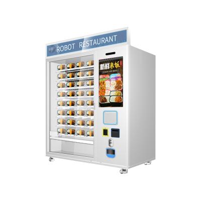 Cina S3 subway station vending machine with touch screen vending machine with lift for vegetable fruit salad in vendita