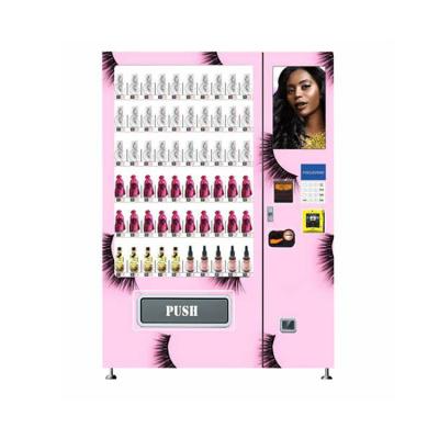 China Subway Station New Product Fashion Vending Machine Female Custom Eyelash Cosmetic Combo Vending Machine en venta