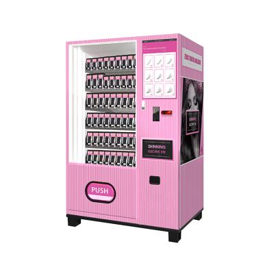 China Metro Station Custom Design Self Convenience Pink Hair Wigs Eyelash Vending Machine for sale