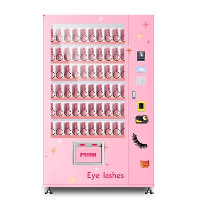 China Popular Sale Beauty Products Eyelash Vending Machine Metro Station False Hair Lashes Cosmetics Vending Machine For Fake Lashes en venta