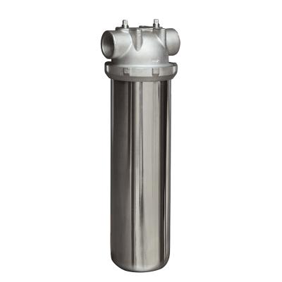 China OS7C Hotels Stainless Steel Water Filter Element UF Membrane Filter Element Cartridge RO Water Filter Parts Housing for sale