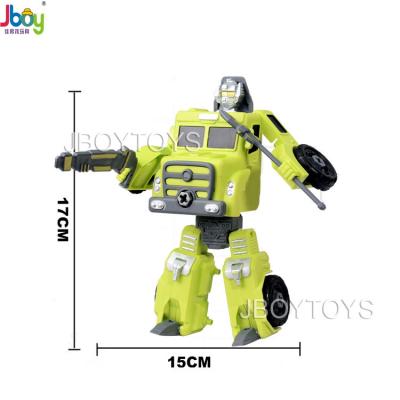 China NEW 5 Styles DIY Assembly Cartoon Hygiene Truck Deformation Detachable Disassembly Toys for sale