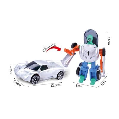 China Model Toy One Step Deforamble Car Toy With Bump And Go Car Deformation Car Deformation Toys Work For Children for sale