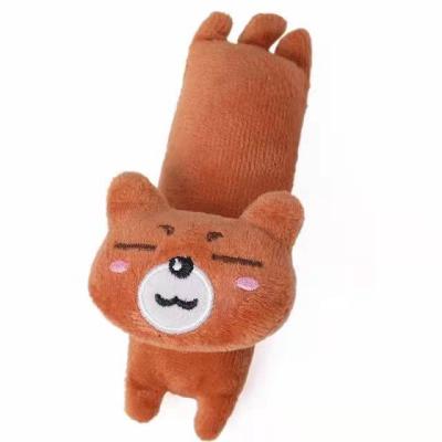 China Cub Animals Cat Smart Toys Tooth-Relieving Plush Catnip Color Fun Interactive Puzzle Toy High Quality Viable Plush Toy for sale