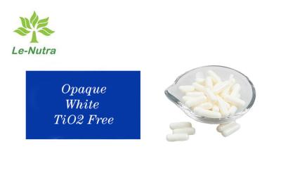 China Size 00 Empty Capsule Shell Opaque White Tio2 Free for sale