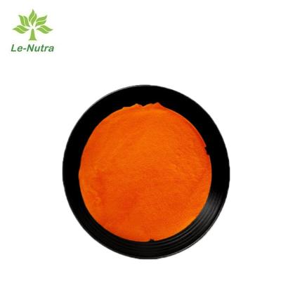 China La comida natural amarilla anaranjada C40H56 colorea el 10% Beta Carotene Powder en venta