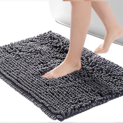 China Factory Price Soft Viable Shaggy Durable Thick Bathroom Rug Comfortable Non Slip Bath Mat for sale