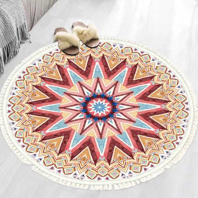 China Persian Style Washable Hot Selling Blankets For Floor Living Room Bedroom Digital Printed Classic Design Blanket Anti-Slip Carpet Home for sale