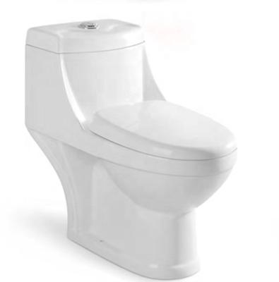 China Double-Flow One Piece Toilet For Central South Asia Down Wash 4 Inch Sanitary Ware Toilets for sale