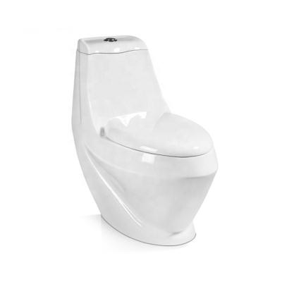 China 2020 New Design Concealed Ceramic Tank Toilet With Slow Down Cover Seat Washdown One Piece Toilet for sale