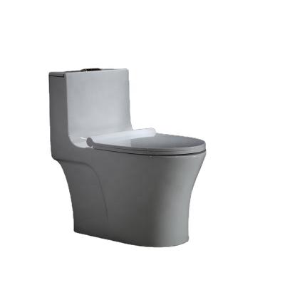 China 5.5 Inch Large Outlet Concealed Cistern With Siphonic Ceramic Sanitary Toilet 4 Holes Strap Closure Soft Wc One Piece Ware for sale