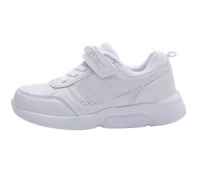 China XS9013 China OEM Style Kids Classic Casual Sneaker Sport Anti-slippery Customized White Shoes Latest For Boy for sale