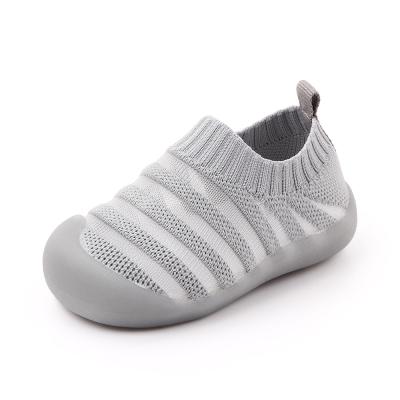 China New Arrival TD8842 Baby Toddler Shoes Toddler Flat Soft Girls Boys Rubber Children Shoes for sale