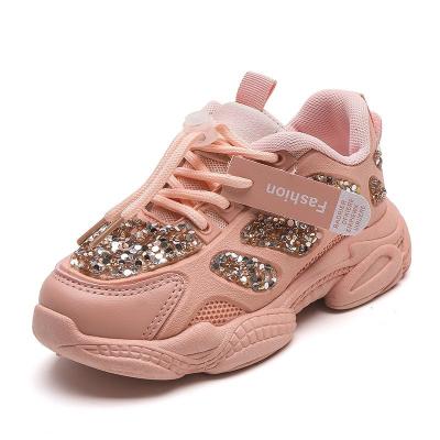 China Waterproof Fashion Durable Casual Mesh Children Shoes Breathable Children Running Sports Shoes for sale