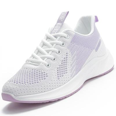 China 2022 Cheap Price Women Breathable Mesh Cushioning Sports Shoes With New Lace Design for sale