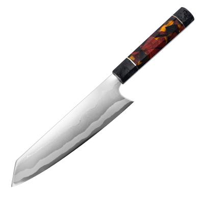 China Professional Ultra Wide Blade 67 8 Inch Layer Vg10 Damascus Steel Chef Knife Sustainable for sale