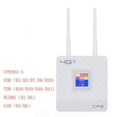 China CPE903 3g 4g Portable Hotspot 300mbps Wireless Network Repeater Wifi Hotspot Mini Router With LAN Port en venta