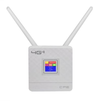 중국 Original Latest Model Wireless Wifi Lte 450 Mbps Three Antenna With Sim Long Rang Adsl Dual Extand Antina Modem B28 4g Router 판매용