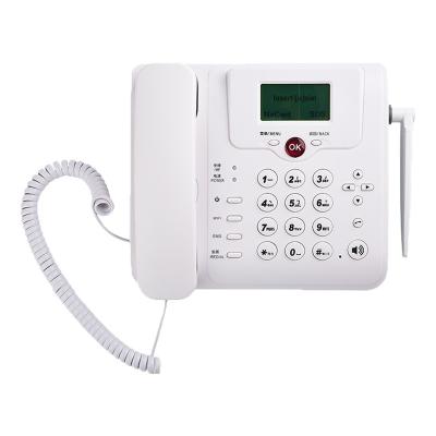 China W101L 4G Wifi Router Voice Call Telephone Volte Landline Wifi Hotspot Desk Sim Card Slot Fixed Phone 4G Router External Antenna à venda