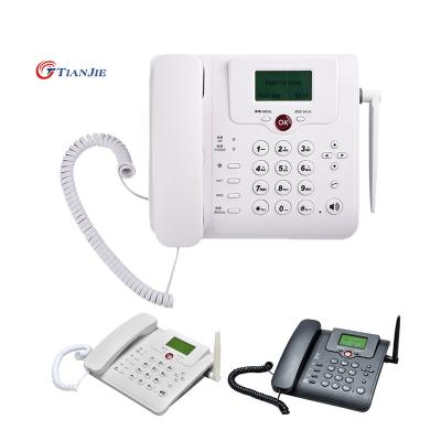 China W101L Wifi Router 4G/3G Voice Call Telephone Volte 4G Landline Wifi Hotspot Desk Sim Card Slot Telephone Fixed Phone Te koop