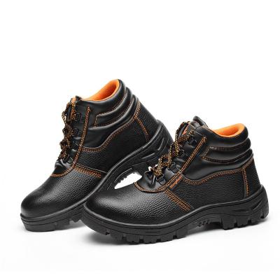 China Cheap Wholesale Anti-skid Price Men Work Safety Shoes Boots With Steel Toe And Steel Plate Safety Shoes For Men for sale