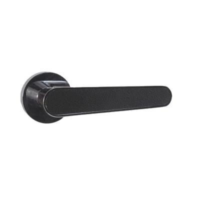 China Zink Handle Sell Well New Type Indoor Circular Arc Zink Door Lock Guangdong Hyh Hardware Handle for sale