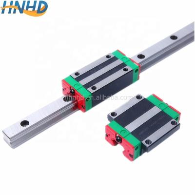 China High precision carriages hgr25 linear guide rail and blocking hgr25t linear guide rail for hgr25 milling machine for sale