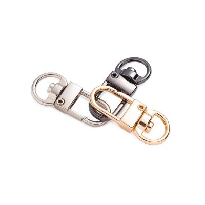 China Eco-firendly Metal Lobster Claw ClaspsKey Small Size Rings Connector DIY Bag Swivel Lanyards Snap Hooks Snap Fasten For Key Chain for sale