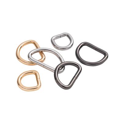 China Bag Purse Purse Factory Selling Metal D Clip Hooks Iron D Shape Bag Buckle Purse Accessories In High Quality for sale