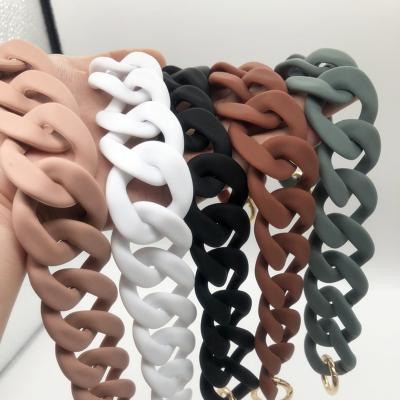 China User Friendly High Quality DIY Acrylic Link Bag Chain Strap for sale